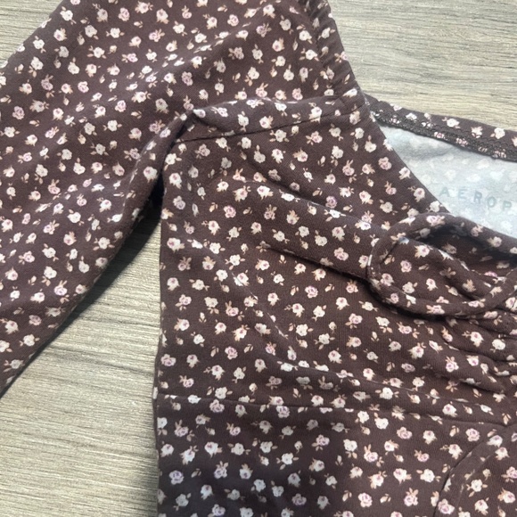 Aeropostale boho floral crop top - Picture 2 of 6